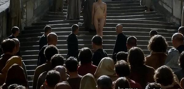  Lena Headey Nude Walk Of Shame In Game Of Thrones